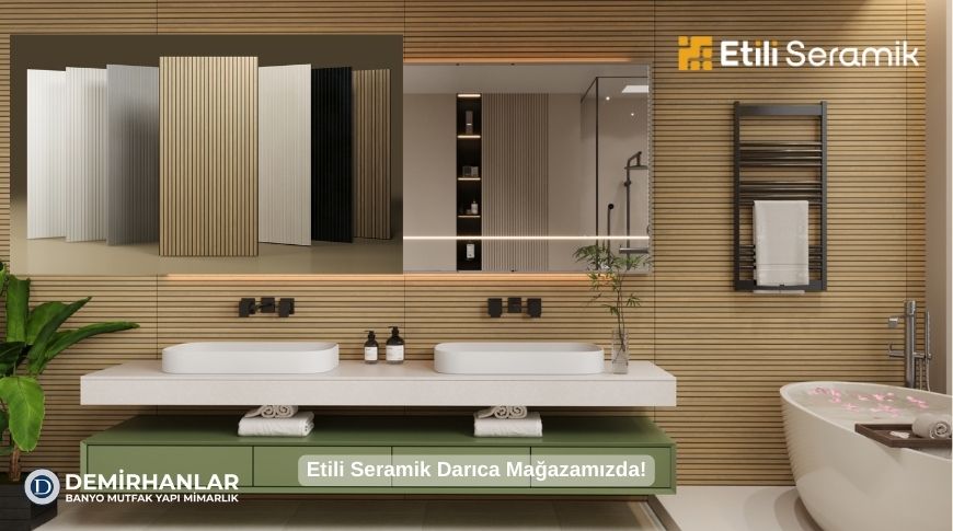 Etili Seramik ile Modern ve Dayanıklı Mekânlar: 60×120 Porselen Seramikler